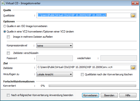 vcdconvert